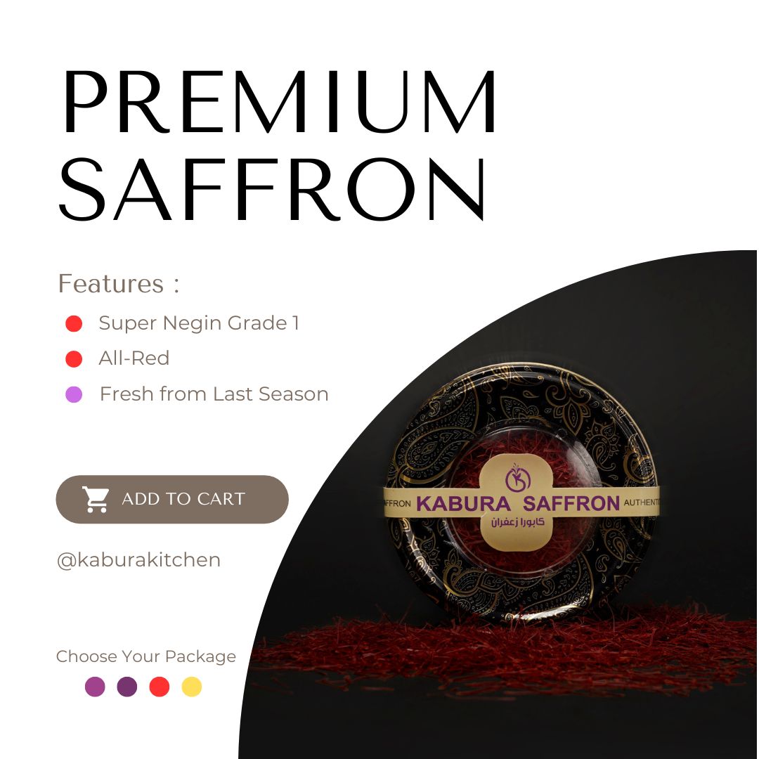 3 Grams Premium Saffron Threads | Beautiful Gift Package